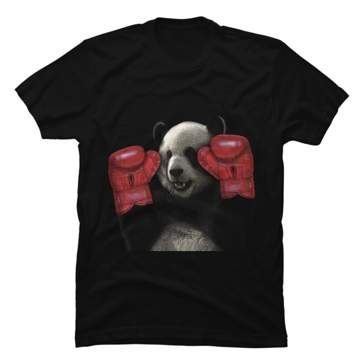 panda boxing shirt